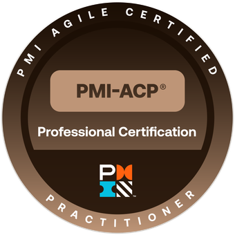Official PMI Agile Certified Practitioner (PMI-ACP) badge